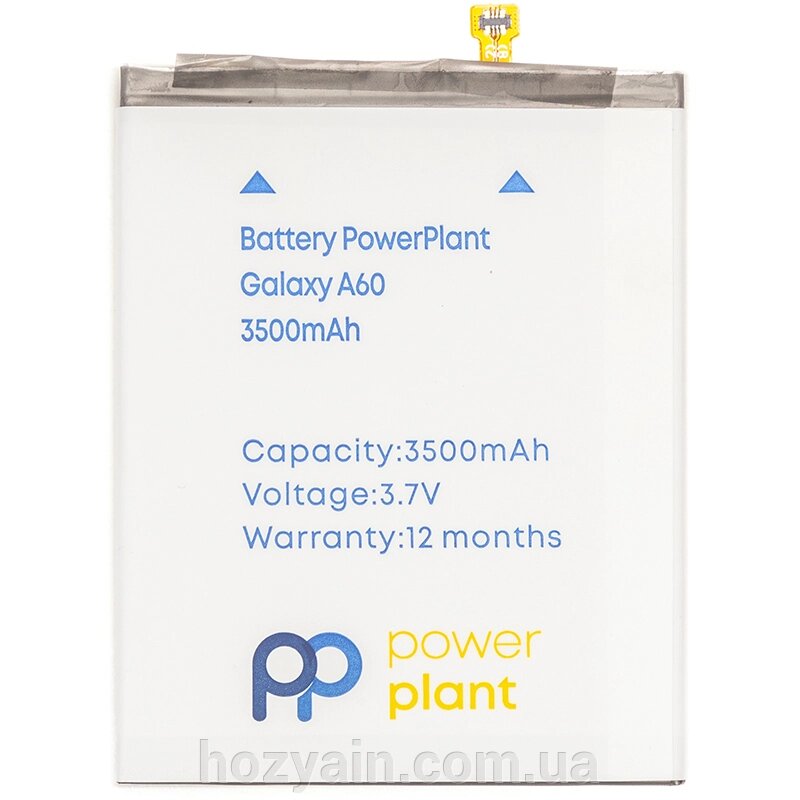 Акумулятор PowerPlant Samsung Galaxy A60 (EB-BA606ABU) 3500mAh SM170708 від компанії hozyain. com. ua - фото 1