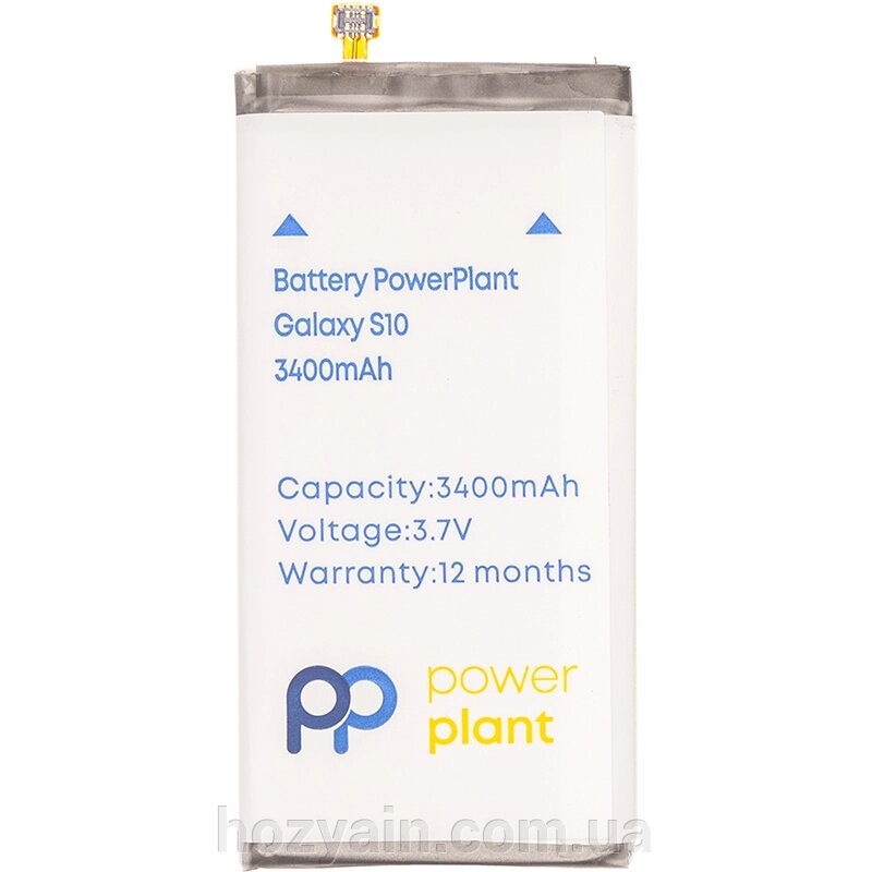 Акумулятор PowerPlant Samsung Galaxy S10 (EB-BG973ABU) 3400mAh SM170722 від компанії hozyain. com. ua - фото 1