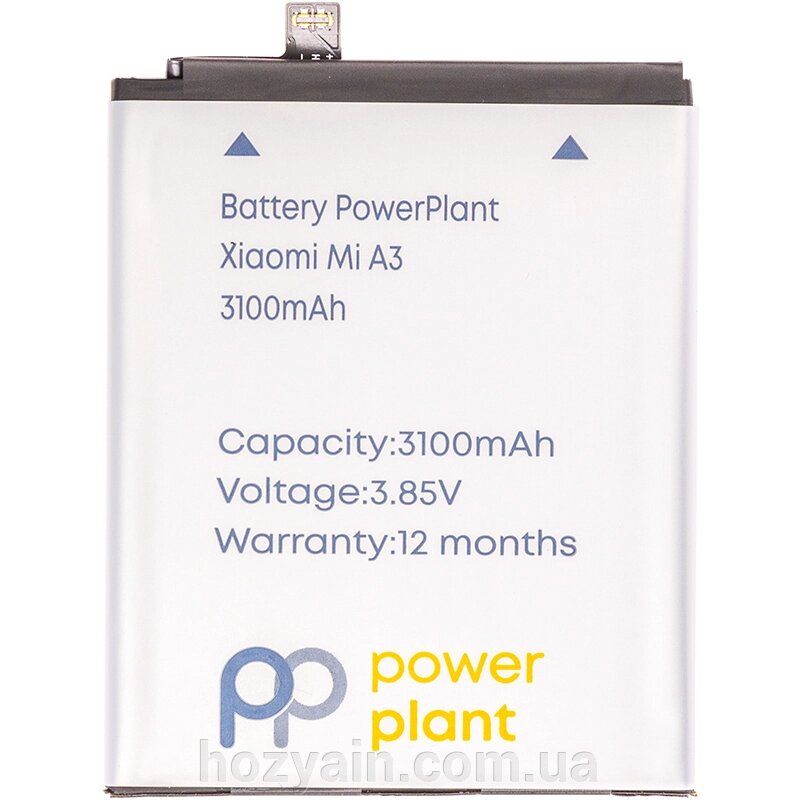 Акумулятор PowerPlant Xiaomi Mi A3 (BM4F) 3100mAh SM220342 від компанії hozyain. com. ua - фото 1