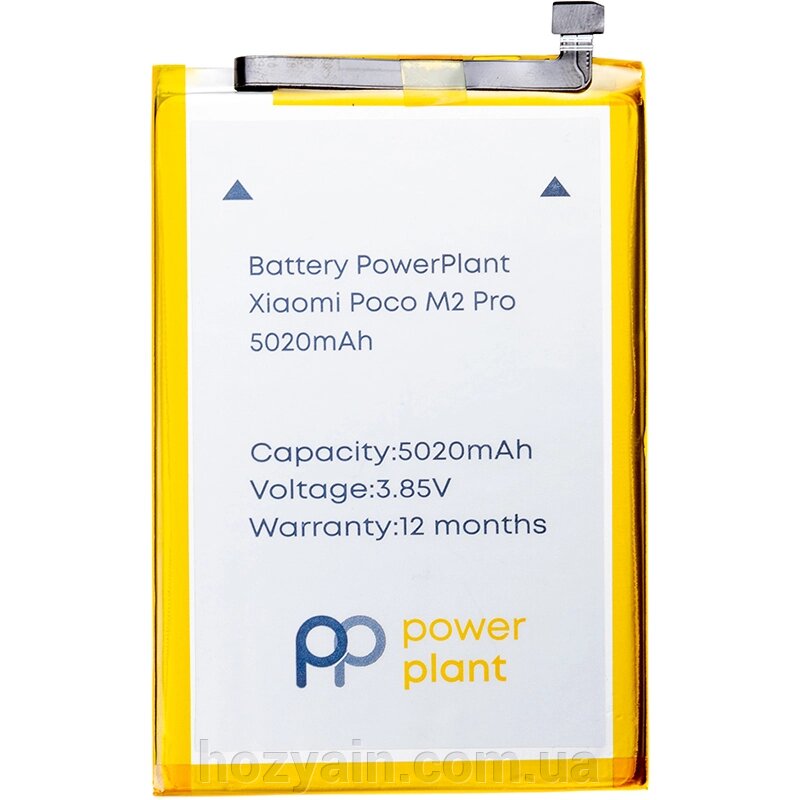 Акумулятор PowerPlant Xiaomi Poco M2 Pro (BN56) 5020mAh SM220380 від компанії hozyain. com. ua - фото 1