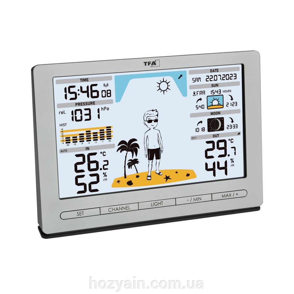 Бездротова метеостанція METEO JACK TFA 35109754 від компанії hozyain. com. ua - фото 1