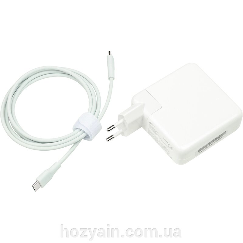 Блок живлення для ноутбуків PowerPlant APPLE 220V, 20V 87W 3A (USB-C) AP87USBC від компанії hozyain. com. ua - фото 1