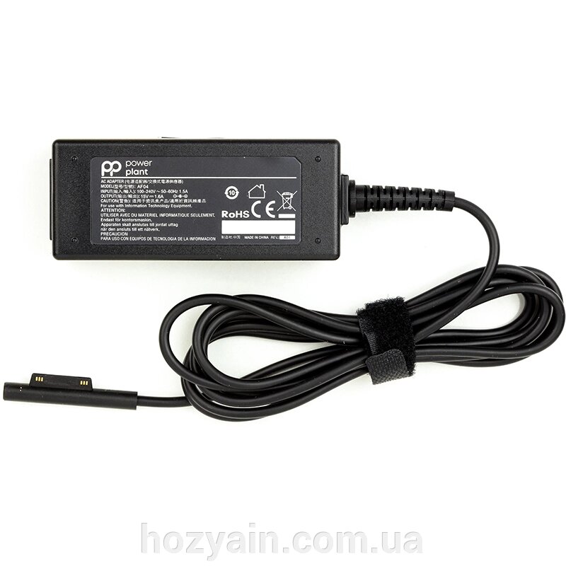 Блок живлення для ноутбуків PowerPlant MICROSOFT 220V, 15V 24W 1.6A (MS4) MI24CMS4 від компанії hozyain. com. ua - фото 1