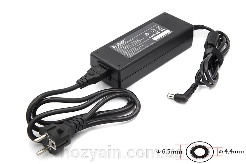 Блок живлення для ноутбуків PowerPlant SONY 220V, 19.5V 120W 6.15A (6.5*4.4) SO120G6544 від компанії hozyain. com. ua - фото 1