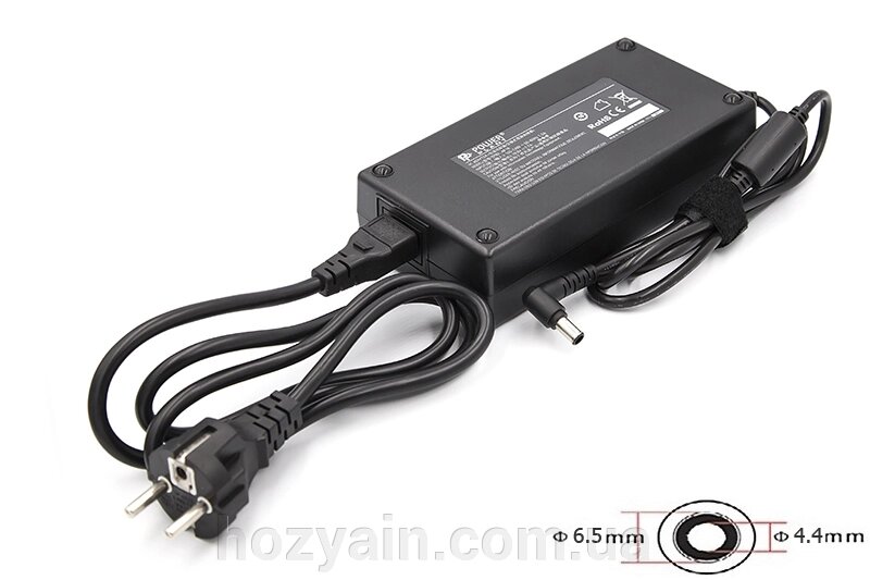 Блок живлення для ноутбуків PowerPlant SONY 220V, 19.5V 150W 7.7A (6.5*4.4) SO150G6544 від компанії hozyain. com. ua - фото 1