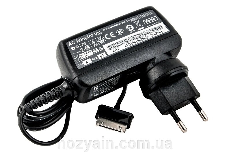 Блок живлення для планшетів (зарядний пристрій) PowerPlant ASUS 220V, 15V 18W 1.2A (ASUS TF) AS18CSPE від компанії hozyain. com. ua - фото 1