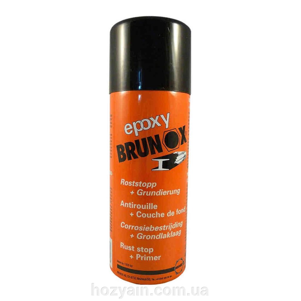 Brunox Epoxy нейтралізатор іржі спрей 400 ml від компанії hozyain. com. ua - фото 1