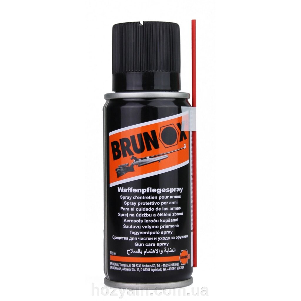 Brunox Gun Care мастило для догляду за зброєю спрей 100ml від компанії hozyain. com. ua - фото 1