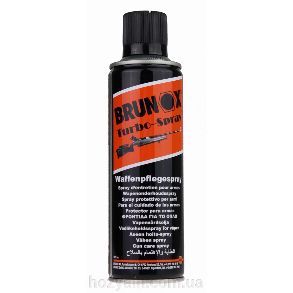 Brunox Gun Care мастило для догляду за зброєю спрей 300ml від компанії hozyain. com. ua - фото 1