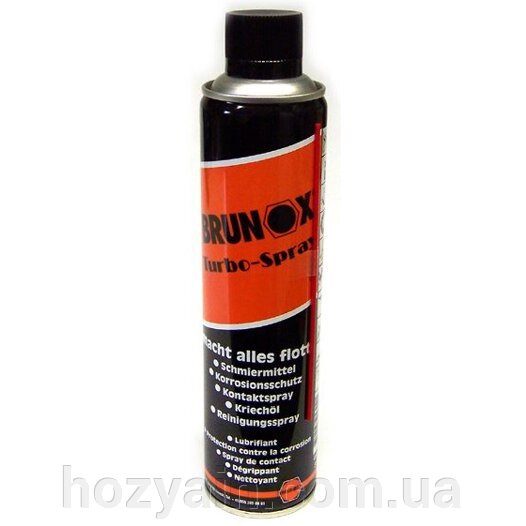 Brunox Turbo-Spray мастило універсальне спрей 400ml від компанії hozyain. com. ua - фото 1