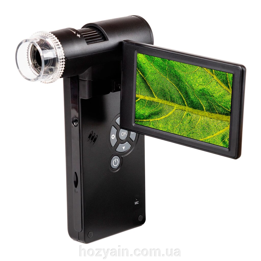 Цифровий мікроскоп SIGETA Illuminant 10x-300x 5.0Mpx 4" LCD від компанії hozyain. com. ua - фото 1