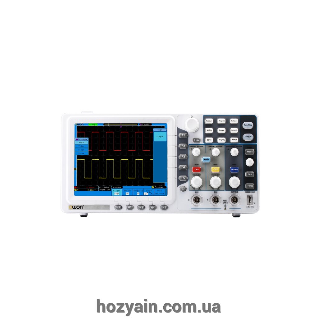 Цифровий осцилограф OWON SDS7122Е (125 МГц, 2 канали) від компанії hozyain. com. ua - фото 1