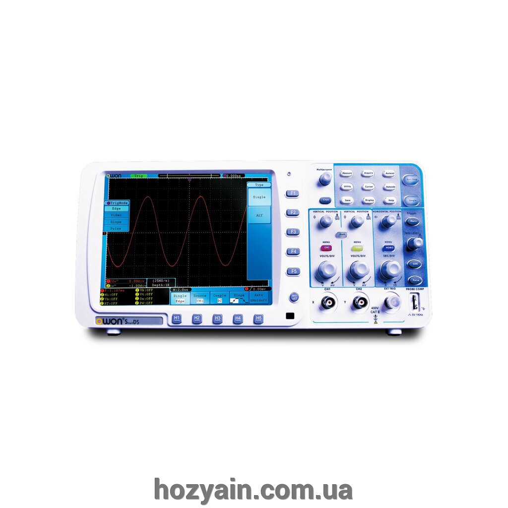 Цифровий осцилограф OWON SDS7202 (200 МГц, 2 канали) від компанії hozyain. com. ua - фото 1