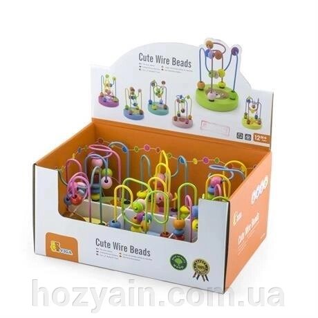 Дерев'яний лабіринт Viga Toys Міні (50047) від компанії hozyain. com. ua - фото 1