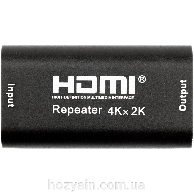 HDMI-ретранслятор (підсилювач) PowerPlant 1.4V до 40 м, 4K/30hz (HDRE1) CA912537 від компанії hozyain. com. ua - фото 1