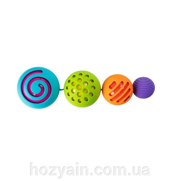 Іграшка-сортер сенсорна Омбі Fat Brain Toys Oombee Ball Сфери (F230ML) від компанії hozyain. com. ua - фото 1