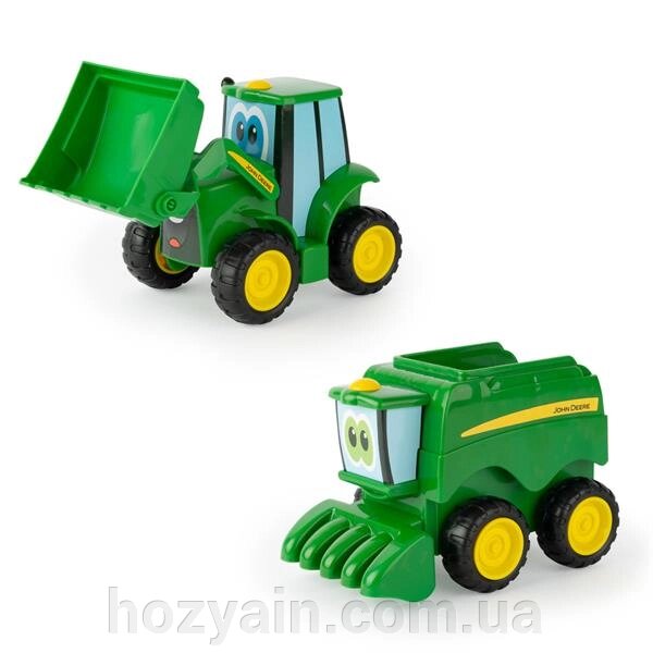 Ігровий набір John Deere Kids Друзі фермера 2 в 1 (47193) від компанії hozyain. com. ua - фото 1