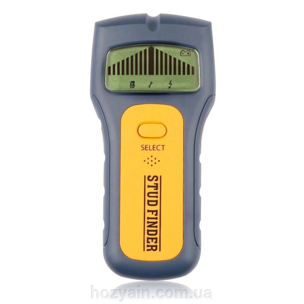 Індикатор прихованої проводки і металу з LCD екраном Stud Finder C1390 від компанії hozyain. com. ua - фото 1