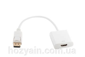 Кабель-перехідник PowerPlant HDMI - DisplayPort, 0.15м KD00AS1236 від компанії hozyain. com. ua - фото 1