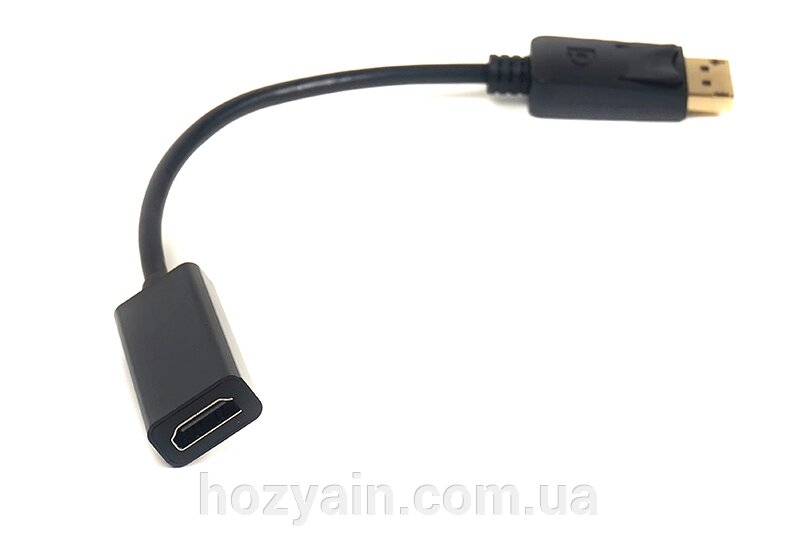 Кабель-перехідник PowerPlant HDMI - DisplayPort, 0.2м CA910465 від компанії hozyain. com. ua - фото 1