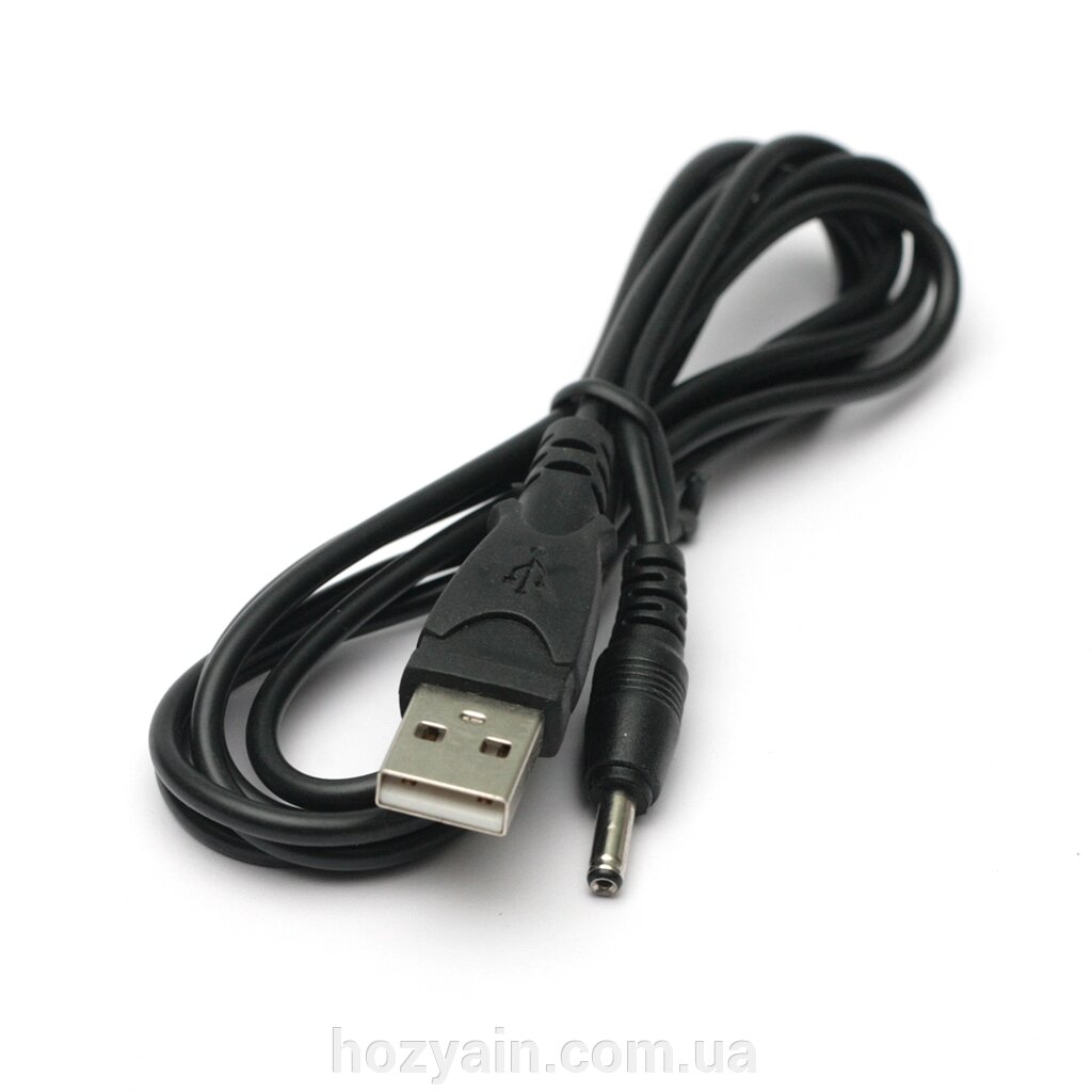 Кабель PowerPlant 2.0 USB AM – DC 3.5 1м KD00AS1261 від компанії hozyain. com. ua - фото 1