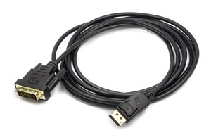 Кабель PowerPlant DisplayPort - DVI, 3м CA911165