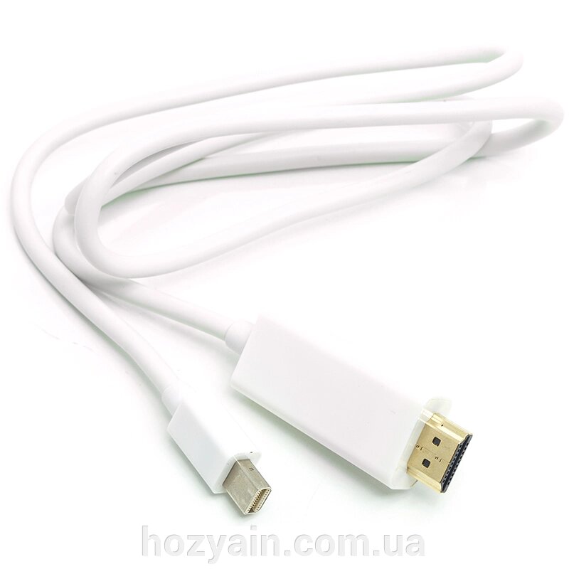 Кабель PowerPlant mini DisplayPort (M) - HDMI (M), 1 м CA912131 від компанії hozyain. com. ua - фото 1