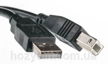 Кабель PowerPlant USB 2.0 AM – BM, 1.8м KD00AS1220 від компанії hozyain. com. ua - фото 1