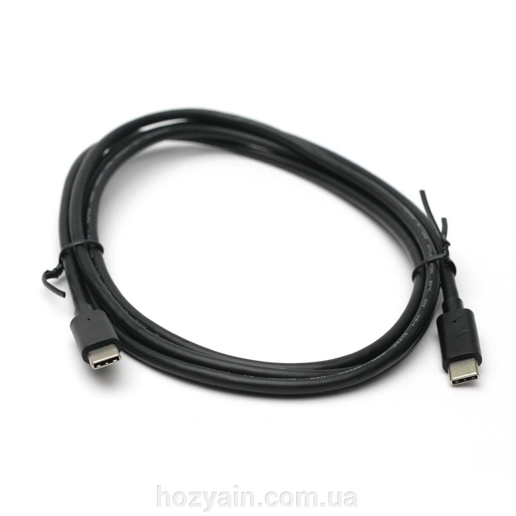 Кабель PowerPlant USB 3.1 Type-C – Type-C 1.5м KD00AS1256 від компанії hozyain. com. ua - фото 1