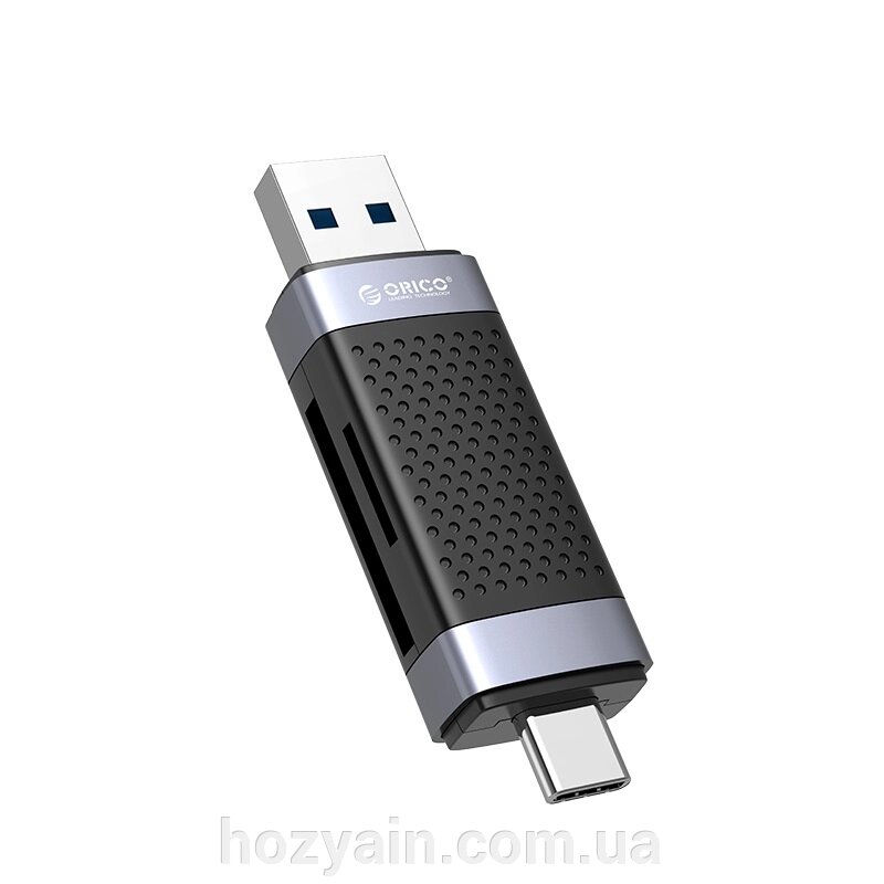 Кард-ридер ORICO TF+SD Dual Port USB2.0 CA913763 від компанії hozyain. com. ua - фото 1