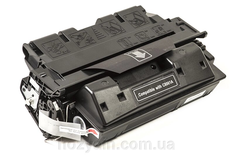 Картридж PowerPlant HP LJ 4100/4100n/4100tn (C8061A) (з чипом) PP-61A від компанії hozyain. com. ua - фото 1