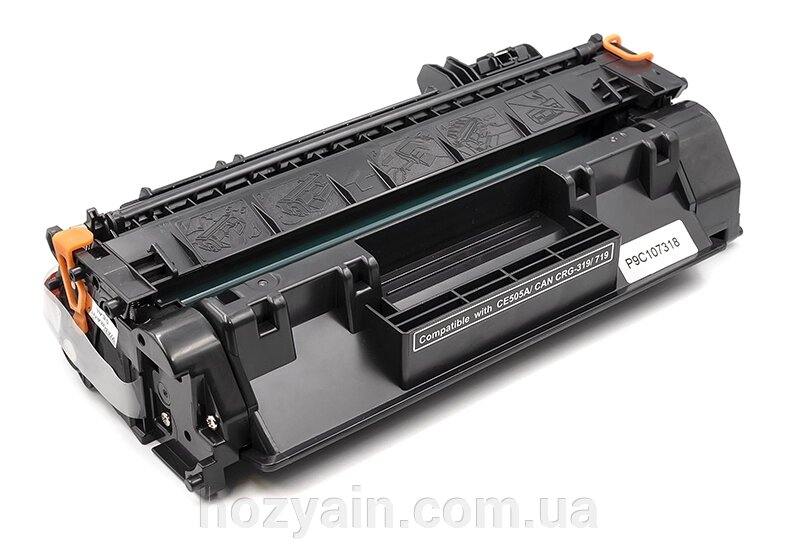 Картридж PowerPlant HP LJ P2050, Canon MF5850dn (CE505A, CRG-119) (з чіпом) PP-CE505A від компанії hozyain. com. ua - фото 1