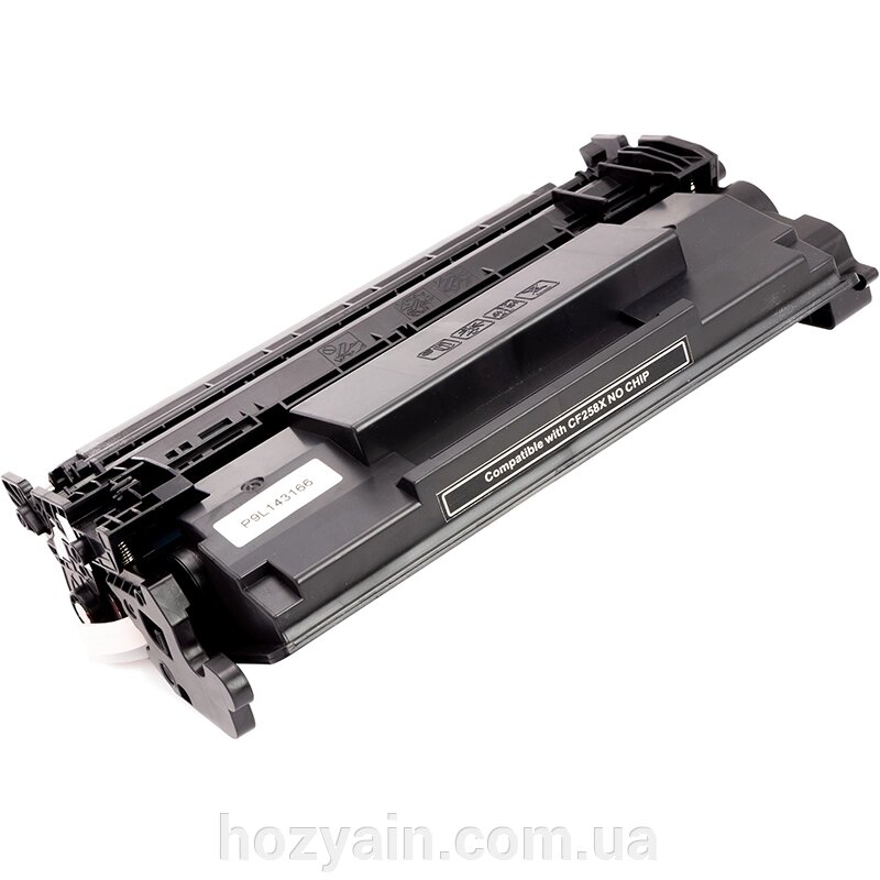 Картридж PowerPlant HP LJ Pro M404dn/M404n, MFP M428dw (CF258X) (без чипа) PP-CF258X від компанії hozyain. com. ua - фото 1