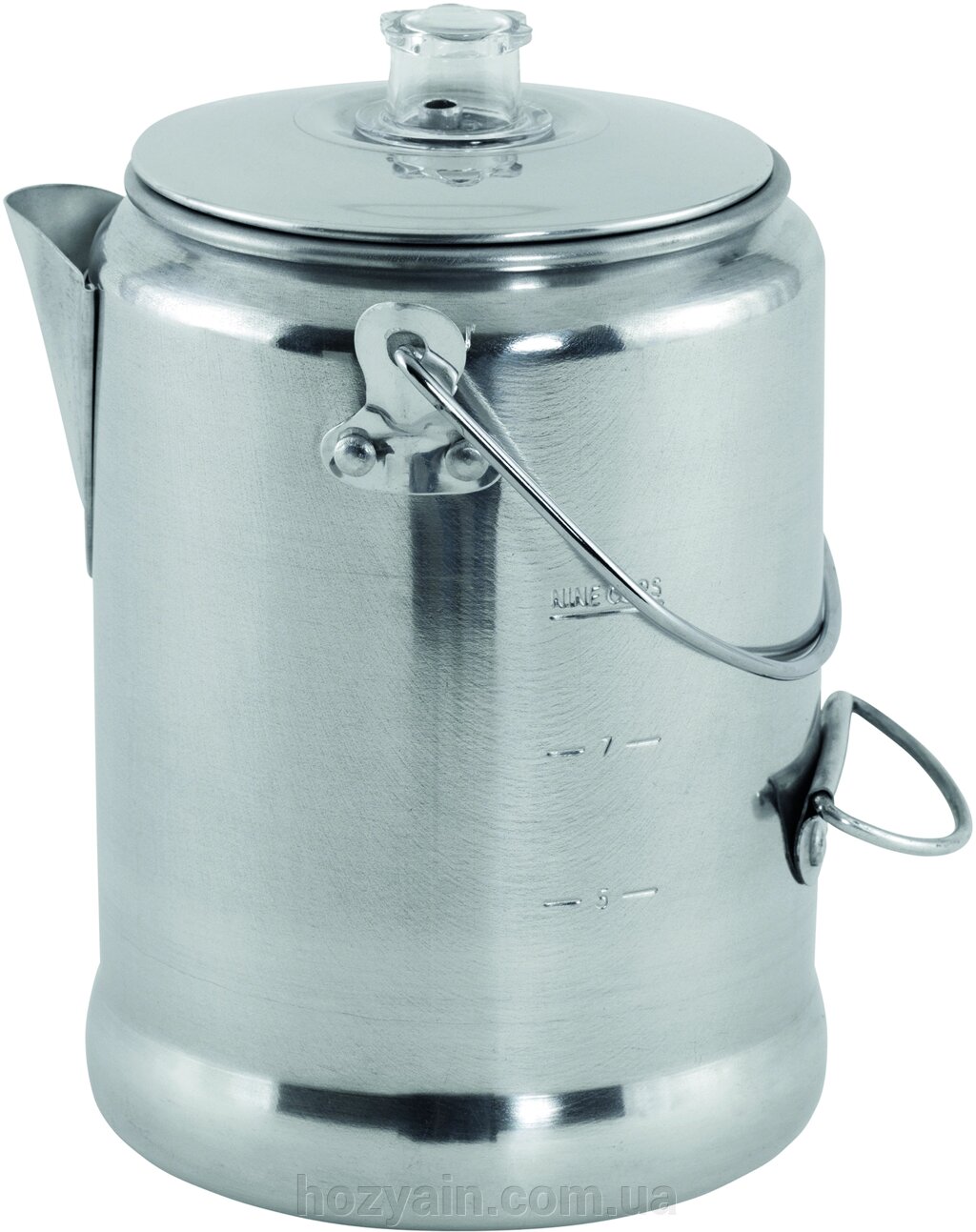 Кавоварка туристична Easy Camp Adventure Coffee Pot 1.4L Silver (680197) від компанії hozyain. com. ua - фото 1