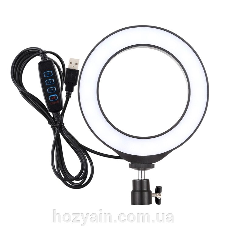 Кільцева USB LED лампа Puluz PU378 6.2" PU378 від компанії hozyain. com. ua - фото 1