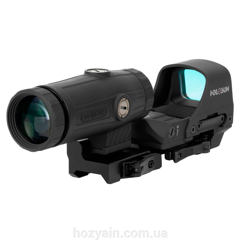 Коліматорний приціл HOLOSUN HS510C та збільшувач HM3X (Combo Set) від компанії hozyain. com. ua - фото 1