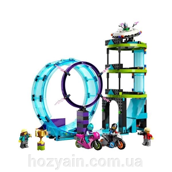 Конструктор LEGO City Stuntz Неймовірне завдання для каскадерів 385 деталей (60361) від компанії hozyain. com. ua - фото 1