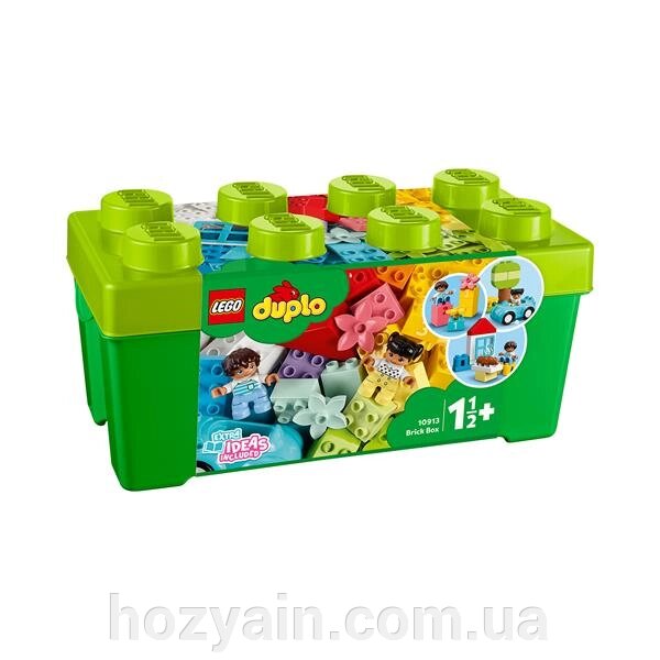 Конструктор LEGO DUPLO Classic Коробка з кубиками 65 деталей (10913) від компанії hozyain. com. ua - фото 1