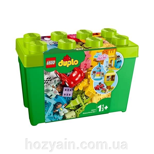 Конструктор LEGO DUPLO Classic Велика коробка з кубиками 85 деталей (10914) від компанії hozyain. com. ua - фото 1