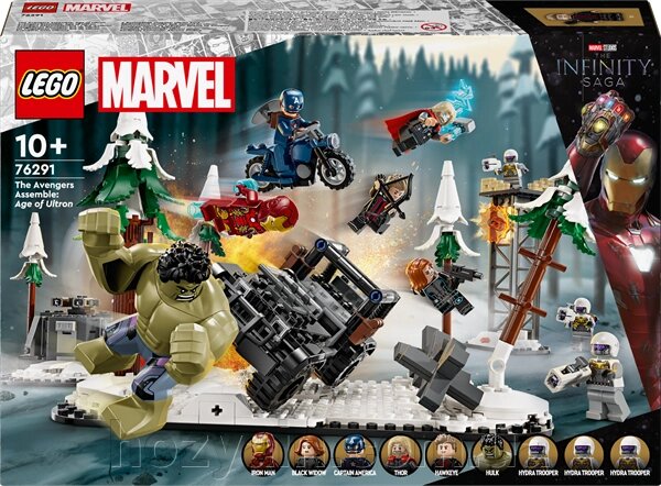 Конструктор LEGO Marvel Месники Ера Альтрона 613 деталі (76291) від компанії hozyain. com. ua - фото 1