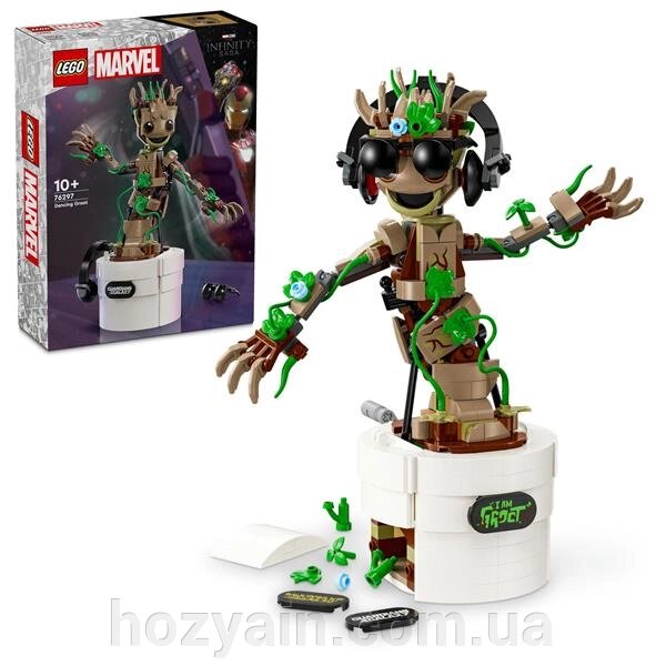 Конструктор LEGO Marvel Танцюючий Ґрут 459 деталей (76297) від компанії hozyain. com. ua - фото 1