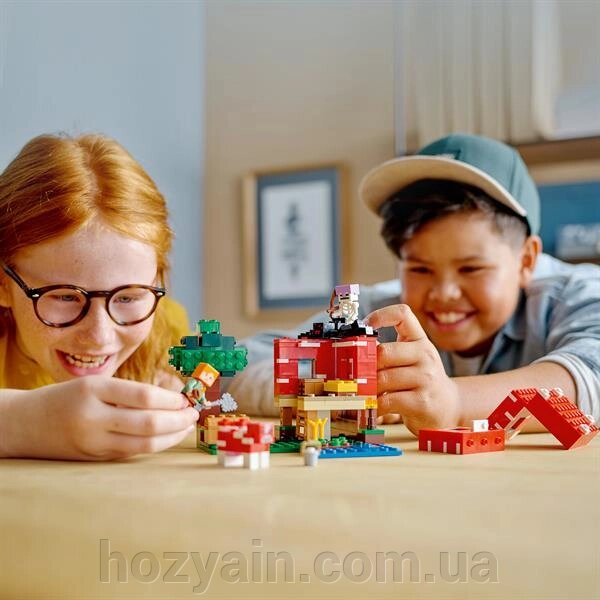 Конструктор LEGO Minecraft Грибний будинок 272 деталі (21179) від компанії hozyain. com. ua - фото 1