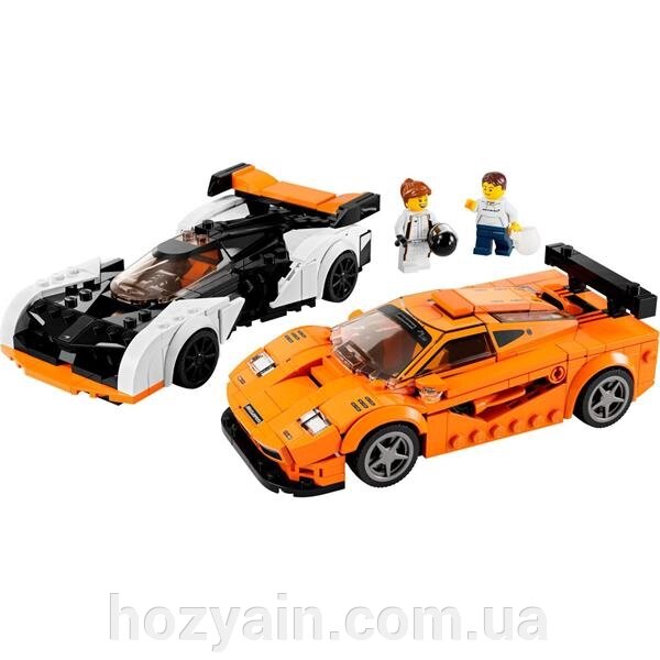 Конструктор LEGO Speed Champions McLaren Solus GT і McLaren F1 LM 581 деталь (76918) від компанії hozyain. com. ua - фото 1