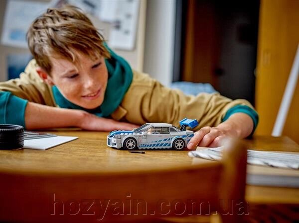 Конструктор LEGO Speed Champions Подвійний форсаж Nissan Skyline GT-R R34, 319 деталей (76917) від компанії hozyain. com. ua - фото 1