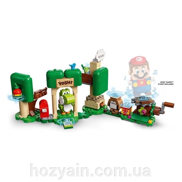 Конструктор LEGO Super Mario Будинок подарунків Йоші додатковий набір 246 деталей (71406) від компанії hozyain. com. ua - фото 1