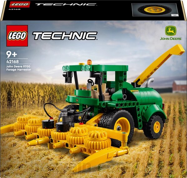 Конструктор LEGO Technic Кормозбиральний комбайн John Deere 9700, 559 деталей (42168) від компанії hozyain. com. ua - фото 1