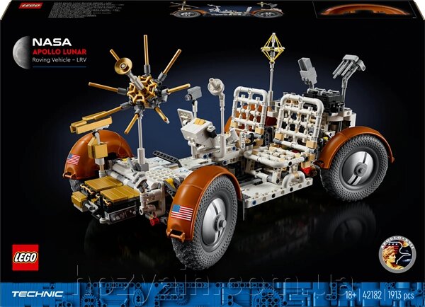 Конструктор LEGO Technic Місячний автомобіль NASA Apollo 1913 деталей (42182) від компанії hozyain. com. ua - фото 1