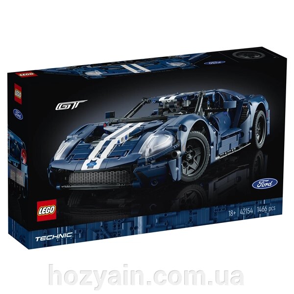 Конструктор LEGO Techniс Ford GT 2022 1466 деталей (42154) від компанії hozyain. com. ua - фото 1