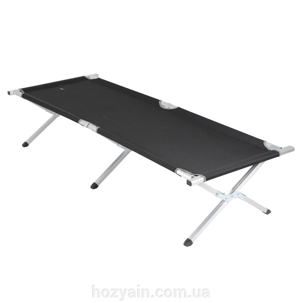 Ліжко розкладне Bo-Camp Single XL Black (1304488) від компанії hozyain. com. ua - фото 1