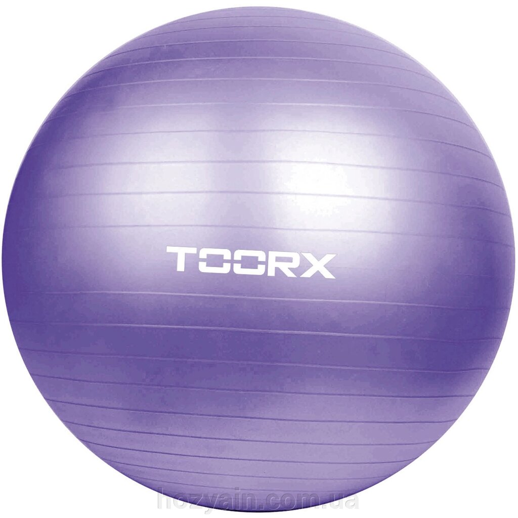 М'яч для фітнесу Toorx Gym Ball 75 cm Purple (AHF-013) від компанії hozyain. com. ua - фото 1